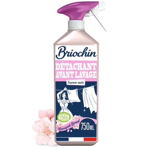 Briochin Spray détachant avant-lavage au savon noir Ecocert 700ml