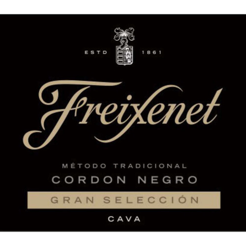Freixenet Cordon Negro vin pétillante brut la bouteille de 75cl