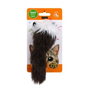 Wouapy Peluche souris à poils pour chat