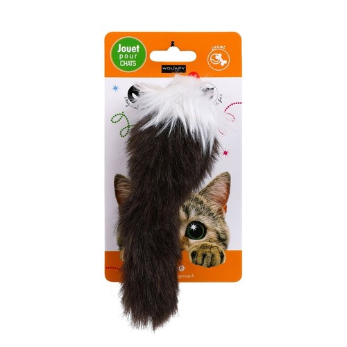 Wouapy Peluche souris à poils pour chat