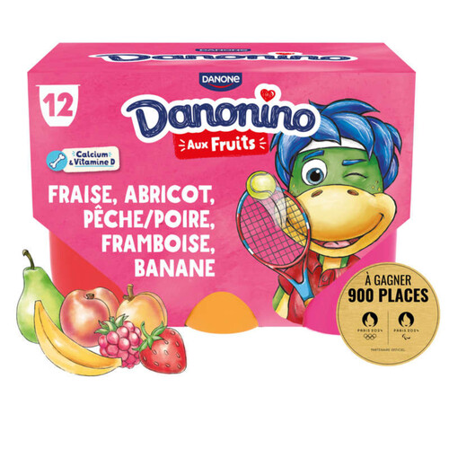 Danonino Petits suisses aux fruits 12x50g