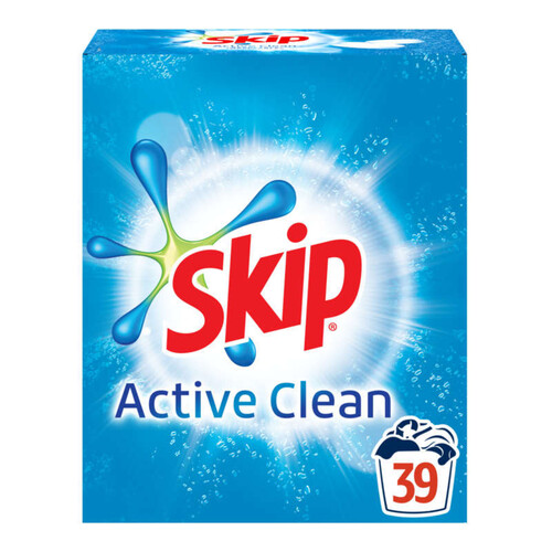 Skip Active Clean Lessive En Poudre 39D