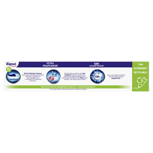 Signal Dentifrice Extra Fraicheur 75ml