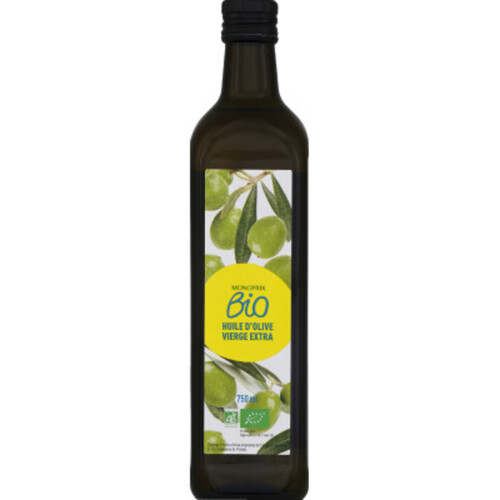 Monoprix Bio Huile d'Olive Vierge Extra 750ml