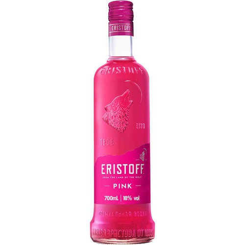 Boisson à base de vodka Eristoff Pink 18° - 70cl