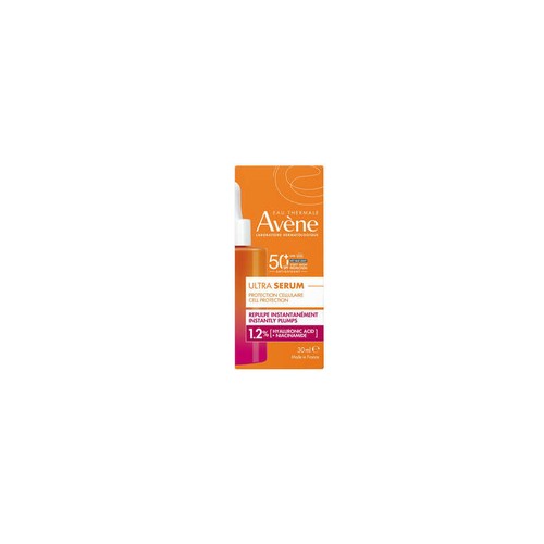 Avène Eau Thermale Ultra Sérum SPF50+ Soin solaire repulpant 30ml