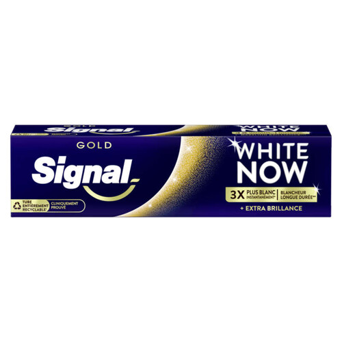 Signal White Now Dentifrice Gold 75ml