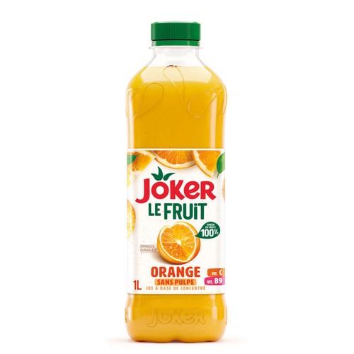 Joker Jus D'Orange Sans Pulpe 1L