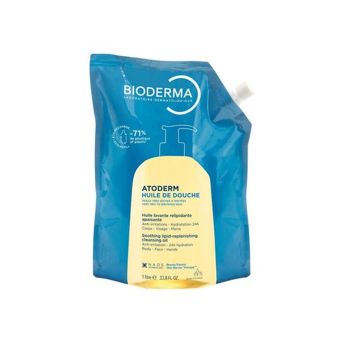 Bioderma Atoderm Huile de Douche Éco-Recharge 1L
