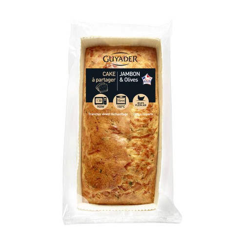 Guyader Cake Au Jambon Et Olives 260g