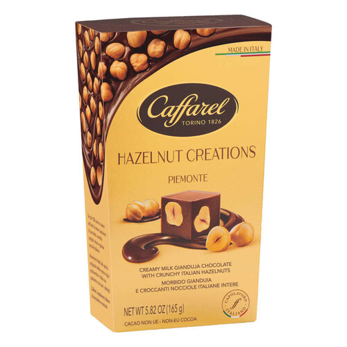Caffarel Cornet Bouchées Piemonte Hazelnut Creations Chocolat 165g