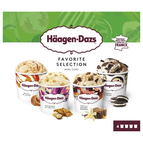 Haagen-Dazs Minipot Favorite Selection 318g