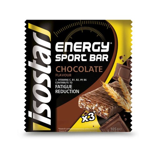 Isotar Barre énergétique au chocolat 3x35g