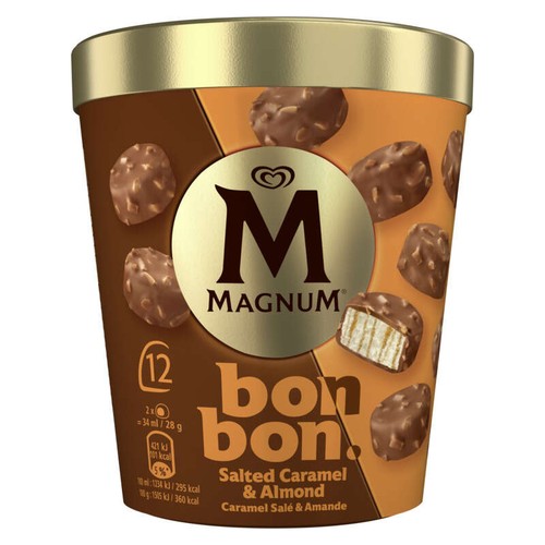 Magnum Bonbon Caramel Salé 168g