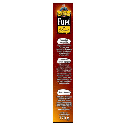 César Moroni Saucisse fuet 170g