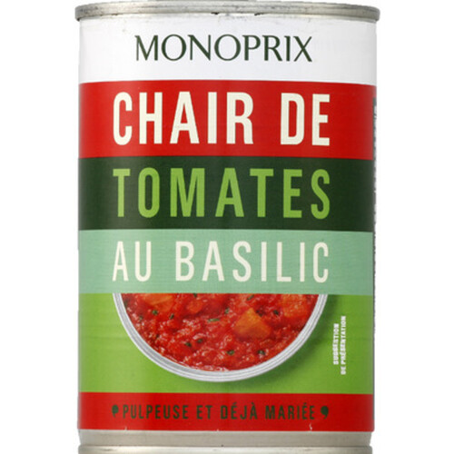 Monoprix Chair de Tomates au Basilic 400g