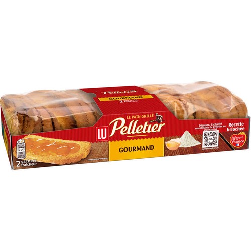 Lu Pelletier Pain grillé Gourmand 300g