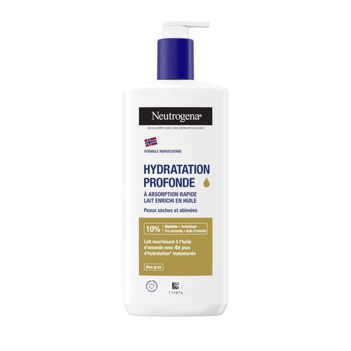 [Para] Neutrogena Hydratation Profonde Lait Corps Enrichi en Huile 400ml