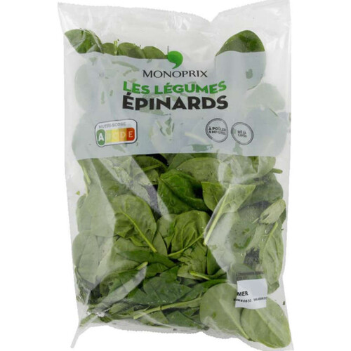 Monoprix Les Légumes épinards 300g