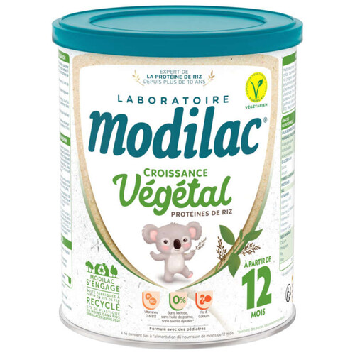 Modilac Lait de Croissance en Poudre Végétal 700g