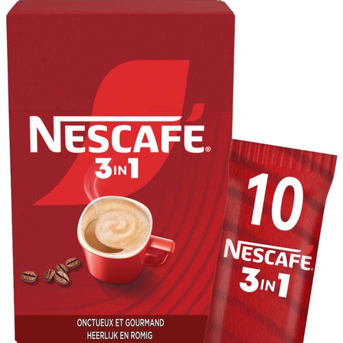 Nescafé Café Soluble 3 en 1  x10 sticks 15,5g