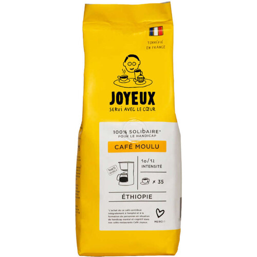 Café Joyeux moulu Ethiopie 250g