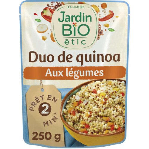 Jardin bio duo de quinoa aux légumes 250g