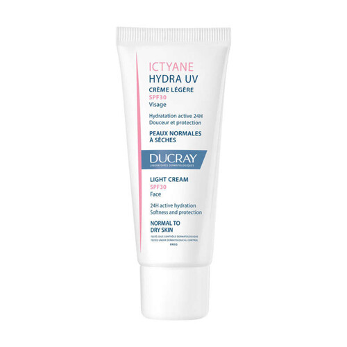 [Para] Ducray Ictyane hydra UV Crème légère visage SPF30 40ml