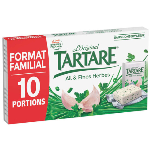 Tartare Ail Et Fines Herbes 10 Portions 160G