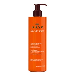 [Para] Nuxe Rêve de Miel Gel lavant surgras visage et corps - gel douche 400ml