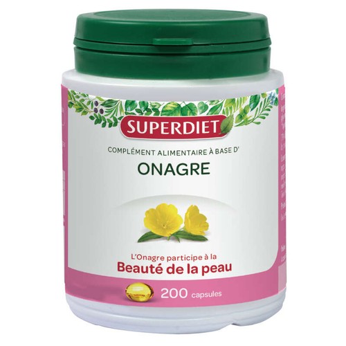[Para] Superdiet Complément alimentaire à l'huile d'Onagre 200 Capsules