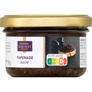 Monoprix Gourmet Tapenade Noire 90g