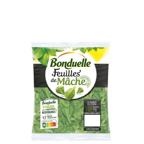 Bonduelle Feuilles de mâche 100g