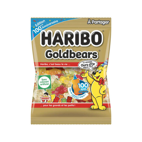 Haribo Bonbons L'ours D'or 300g