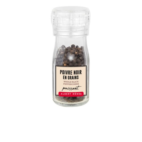 Albert Ménès Poivre noir en grains moulin 45g