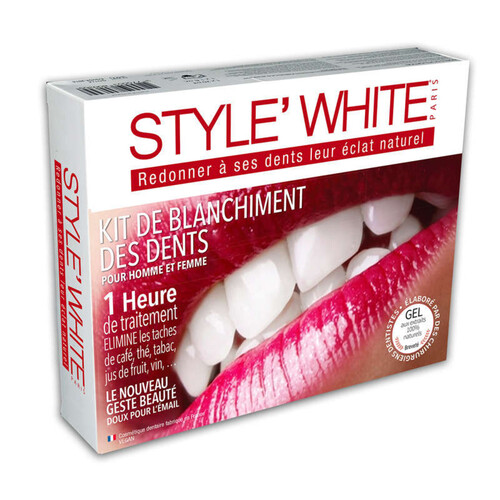 Style' White Kit de blanchiment des dents 20ml