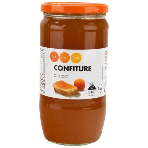 Tous Les Jours Confiture d'Abricot 1kg