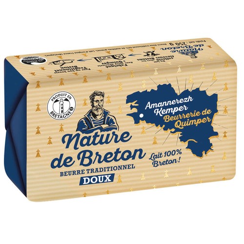 Candia - Nature De Breton - Doux beurre 250g
