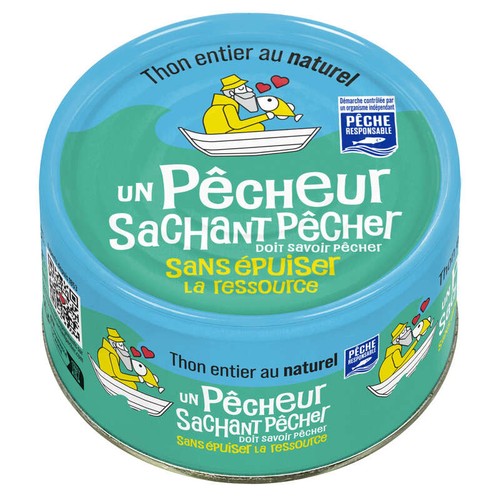 Un Pécheur sachant Pécher 1/6 Thon entier 93g