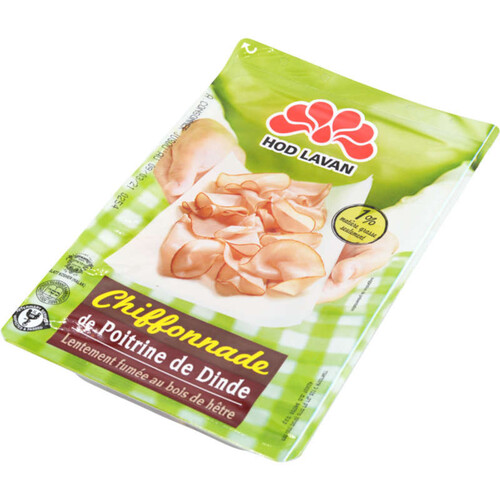 Hod Lavan chiffonnade de poitrine de dinde 125g