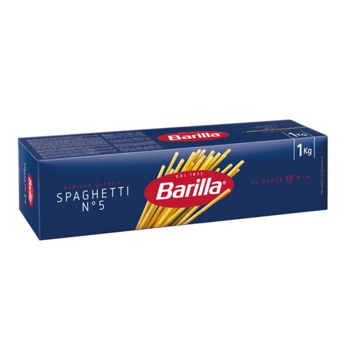 Barilla Pâtes spaghetti n°5 1kg