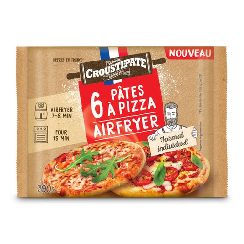 Croustipate Pâte à pizza x6