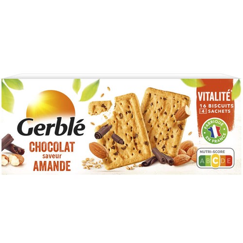 Gerblé Biscuit chocolat amande   200g
