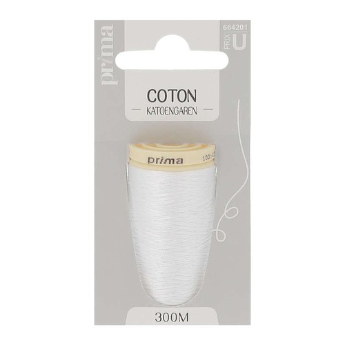 La Brosse Et Dupont Fil Coton Moyen Blanc 300m