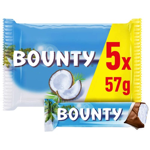 Bounty Duo Barre Carton 5x57g