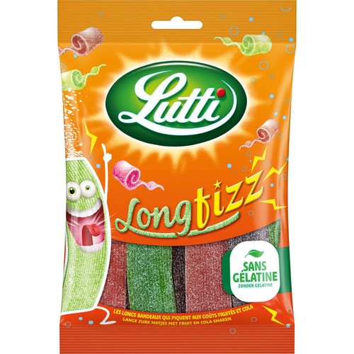 Lutti Bonbons LongFizz 200g
