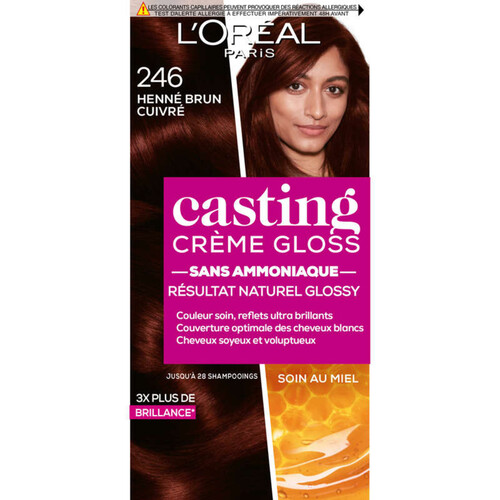 Casting Crème Gloss Coloration Henné Brun Cuivré 246
