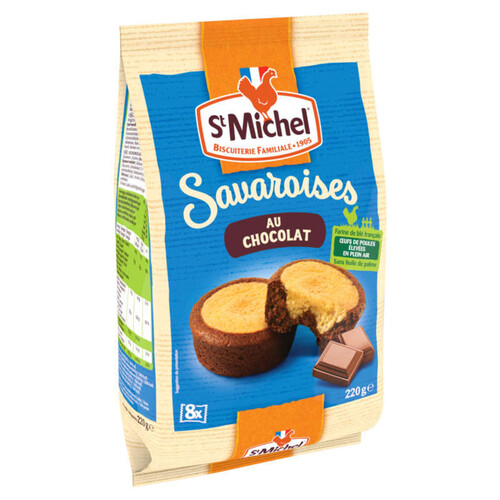 St Michel 8 Savaroises chocolat 220 g