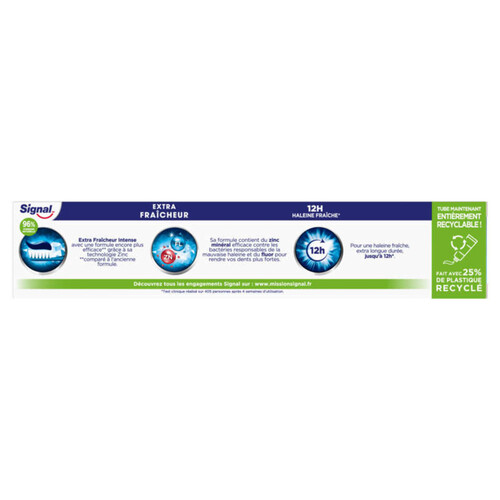 Signal Dentifrice Extra Fraicheur 75ml