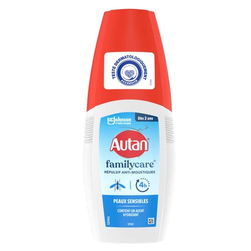 Autan Family care Répulsif Anti- Moustiques Spray 100ml